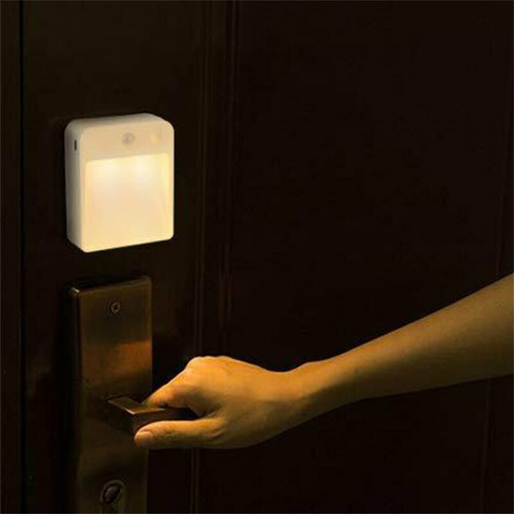 Night Light Battery Operated Step Lights LED Stair lights Motion USB PIR Sensor