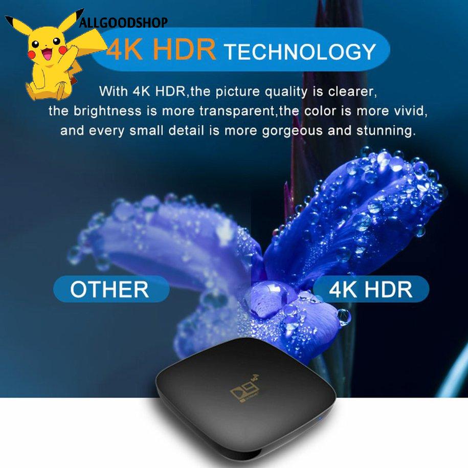 Bộ Tv Box Thông Minh 4k Độ Phân Giải Cao 1g + 8g Wifi