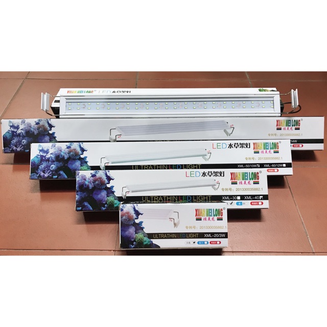 Đèn led máng siêu sáng của XML