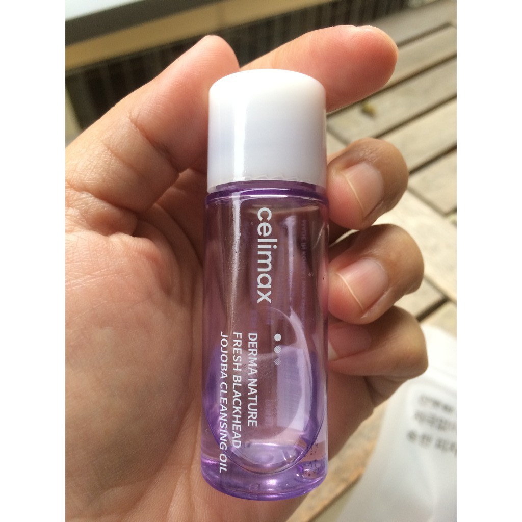 Celimax fresh blackhead jojoba dầu tẩy trang 20ml