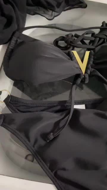 Ba mảnh sexy Thong Đồ bơi Đẩy lên Bikini nữ có viền Đồ bơi Bikini đi biển Trang phục swimsuitn Phối cảnh che | BigBuy360 - bigbuy360.vn