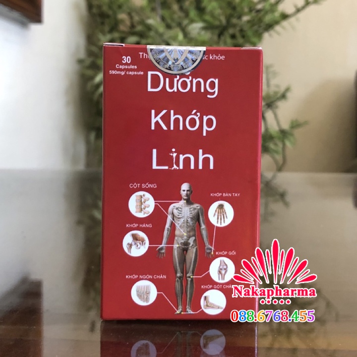 Dưỡng Khớp Linh Plus Kingpharm – Cho người đau cột sống, vai gáy, đau thần kinh tọa, giúp lưu thông khí huyết
