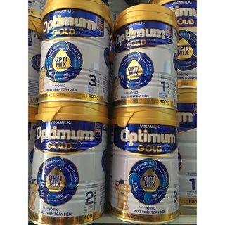 Mẫu mới / Sữa Optimum gold số 1(400g),2(400g),3(400g),4(400g) date luôn mới.