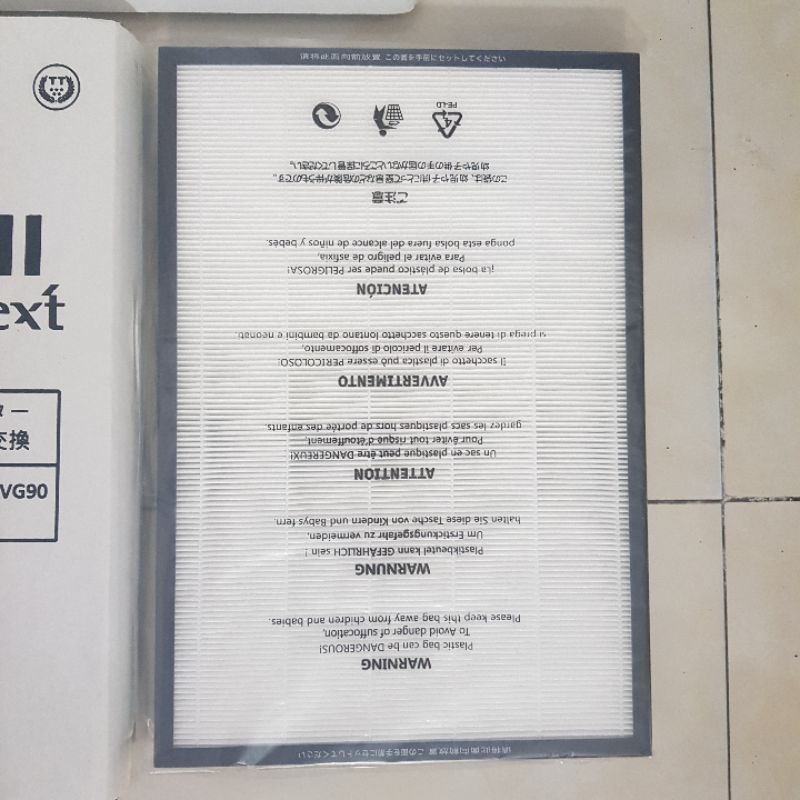 Màng lọc không khí Hitachi màng hepa hitachi EP NVG90 MVG90 NVG70 A9000 LVG90