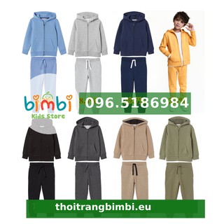 Bộ nỉ H&M bé trai 1/2-6/8 tuổi