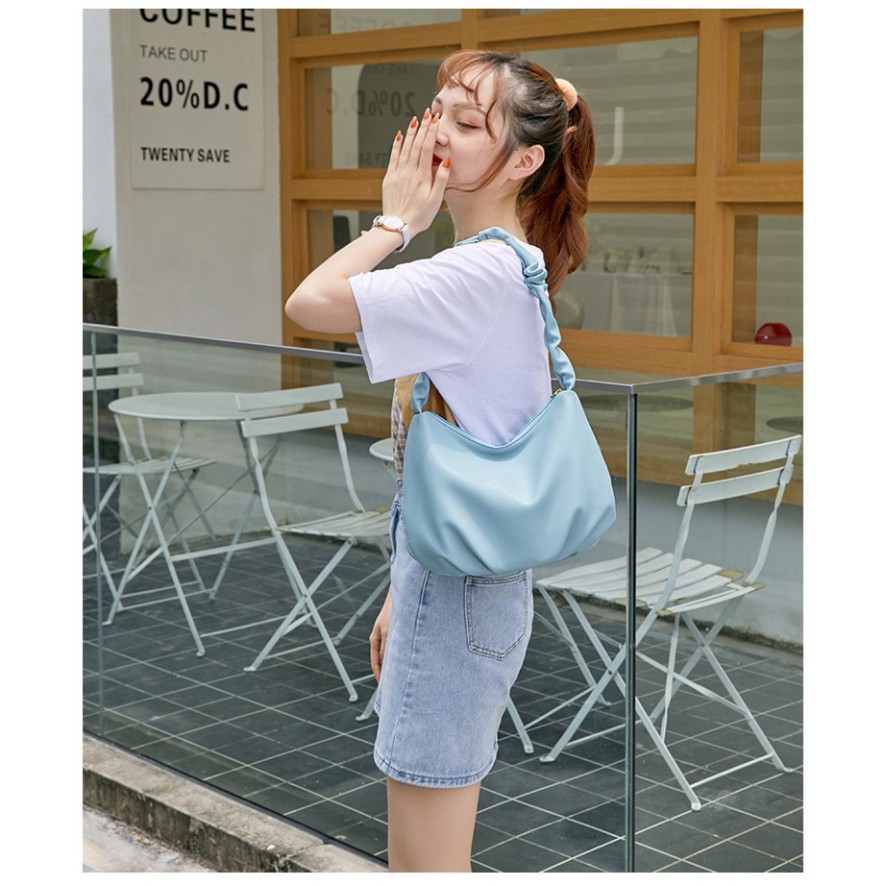 Túi kẹp nách, túi đeo vai da mềm bánh bèo siêu kute KN05  - Chip Xinh | BigBuy360 - bigbuy360.vn