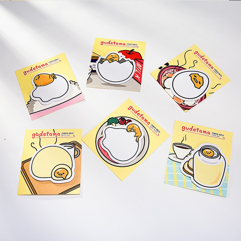 Giấy note ghi chú trứng Gudetama