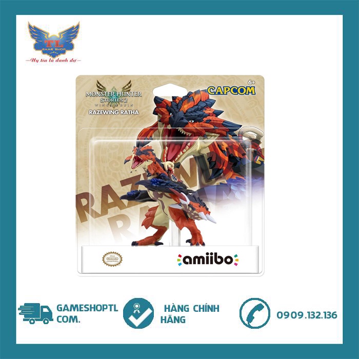 Mô Hình Đồ Chơi Nhân Vật Amiibo Nintendo Switch-Monster Hunter Rise Stories 2