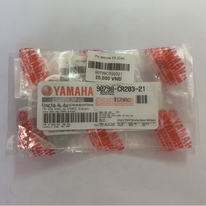 Pin chìa khóa remote YAMAHA