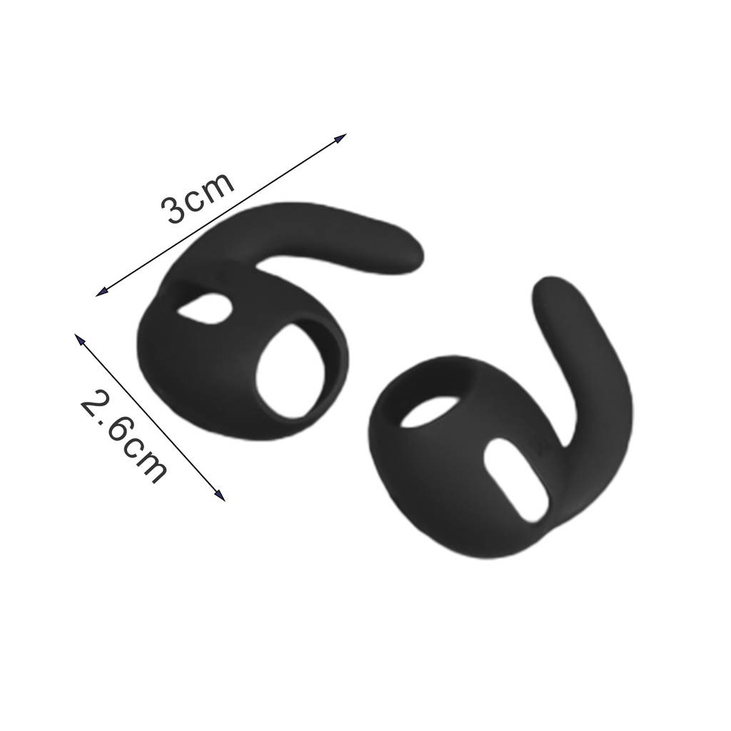 Cặp nút bọc bảo vệ tai nghe bằng silicon chống trượt thích hợp cho Airpods Pro