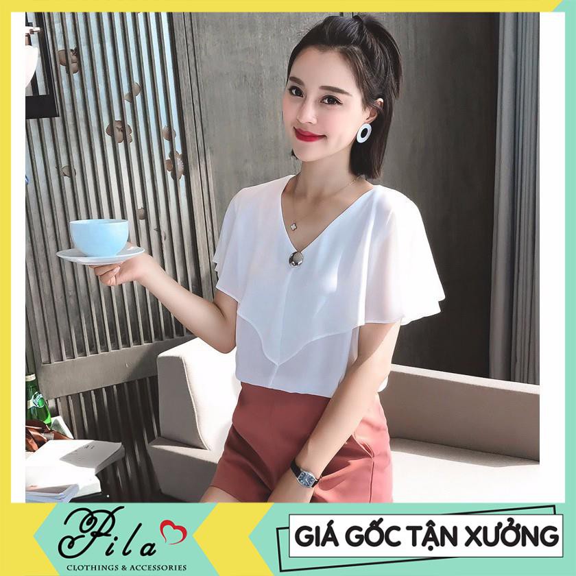 Áo kiểu nữ phom rộng bigsize chất vải lụa mỹ thoáng mát, màu sắc sang trọng tươi sáng đi làm đi chơi Pila.House