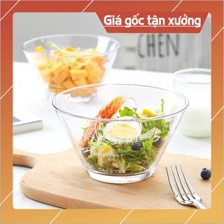 Bát thủy tinh trộn salad