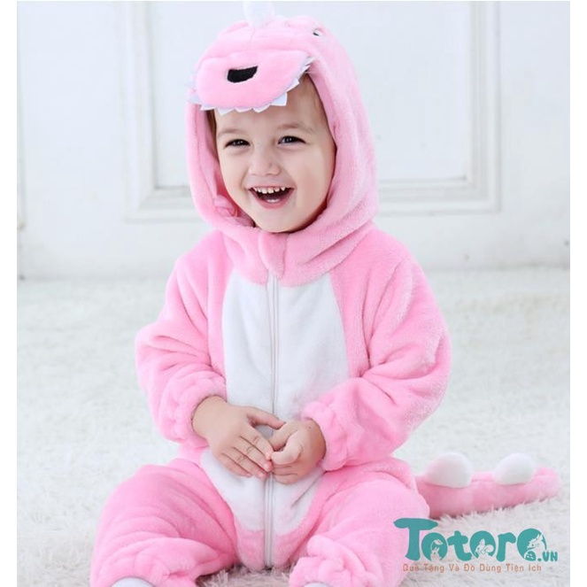 Bộ đồ liền thân hình thú em bé Khủng Long