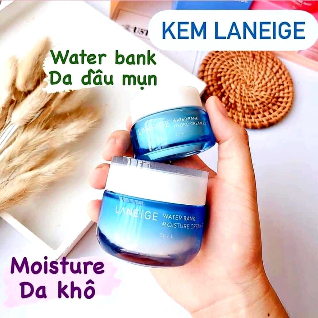 Kem Dưỡng Laneige Water Bank Hydro Cream EX 20ml