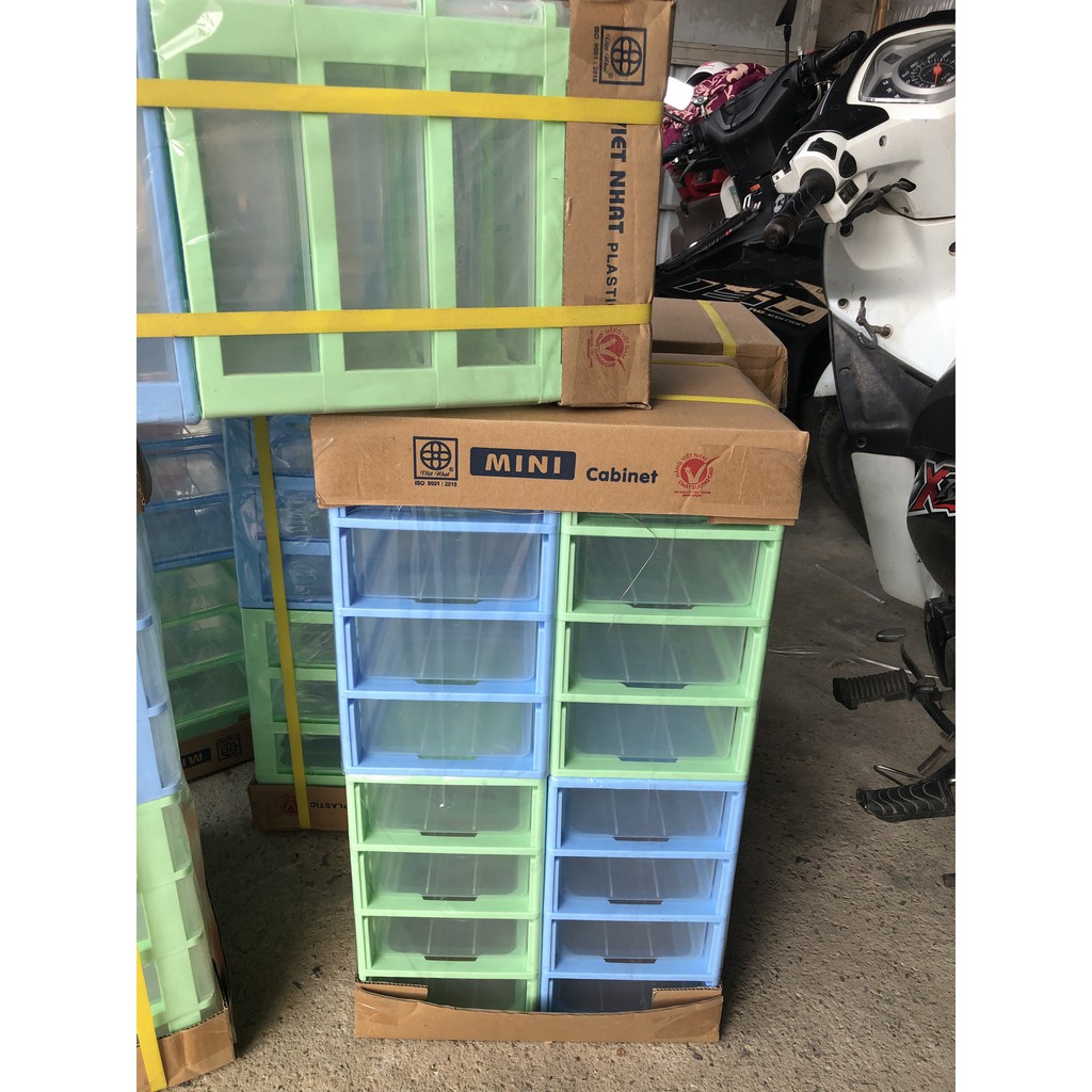 Tủ nhựa mini nhiều tầng , nhựa Việt Nhật cao cấp tủ nhựa ngăn kéo 3685