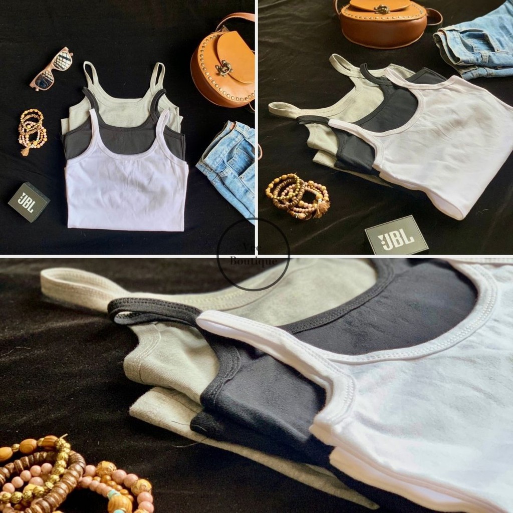 Áo 2 dây trơn đẹp 💥 FREESHIP 💥 Hàng xuất dư | BigBuy360 - bigbuy360.vn