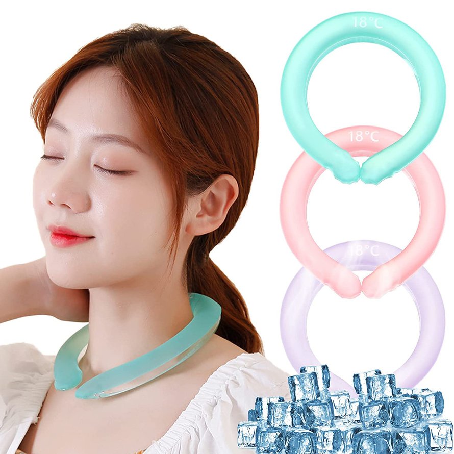 Vòng làm mát cổ Vòng làm mát mùa hè Vòng làm mát ống Vòng cổ đi xe đạp Máy làm mát ngoài trời
