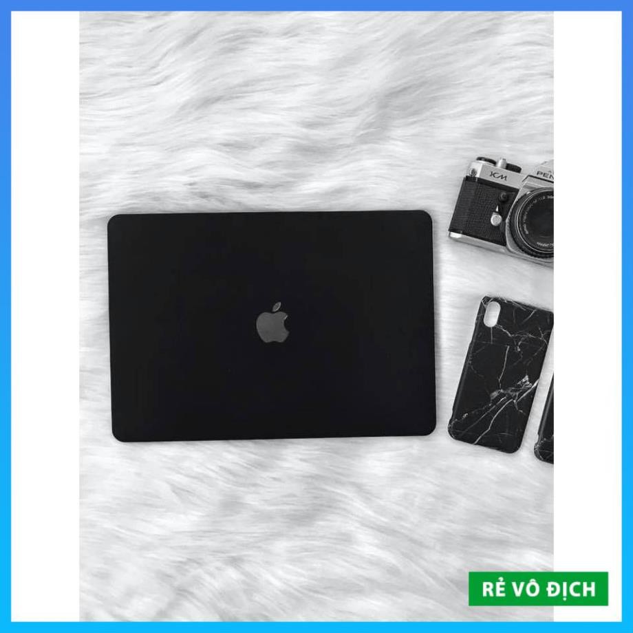 [Rẻ Vô Địch] Case Macbook, Ốp Macbook Màu Đen nhựa ABS cao cấp - Bảo vệ Macbook toàn diện (Tặng Nút Chống Bụi)