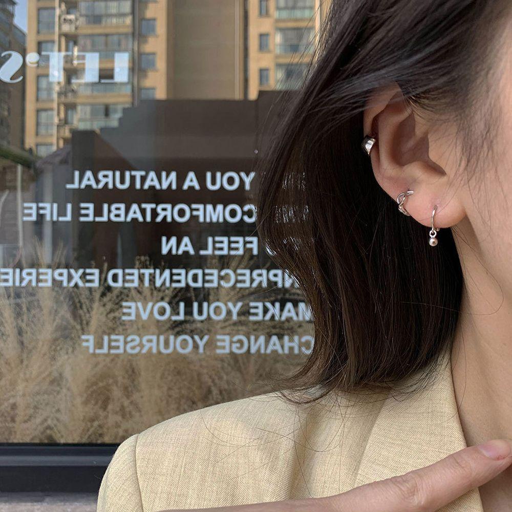 Bông Tai Dạng Vòng Hình Trái Tim / Bướm / Bướm Vintage Thanh Lịch Cho Nữ|Khuyên Tai Nữ Trang Tạo Hình Độc Đáo