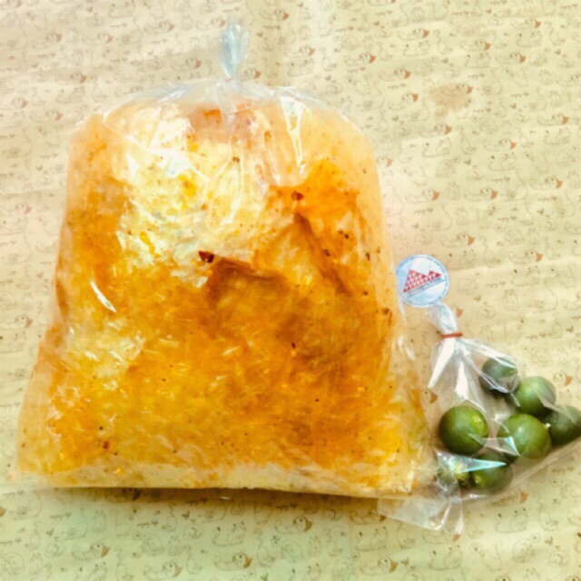 [Cực ngon] 300g Bánh tráng trộn sate tỏi Tây Ninh - Nguyệt Như