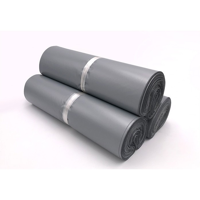 Túi Đóng Hàng Niêm Phong Cao Cấp size 20x30 Màu Xám Bạc WINWIN4VIC Gói Hàng Niêm Phong Tiện Lợi, Combo 100 Túi 1 Cuộn