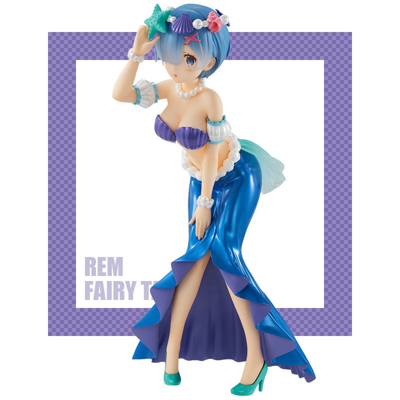 Mô hình chính hãng Gameprize - Re:Zero kara Hajimeru Isekai Seikatsu - Rem x Ram - Super Special Series - Ningyo Hime