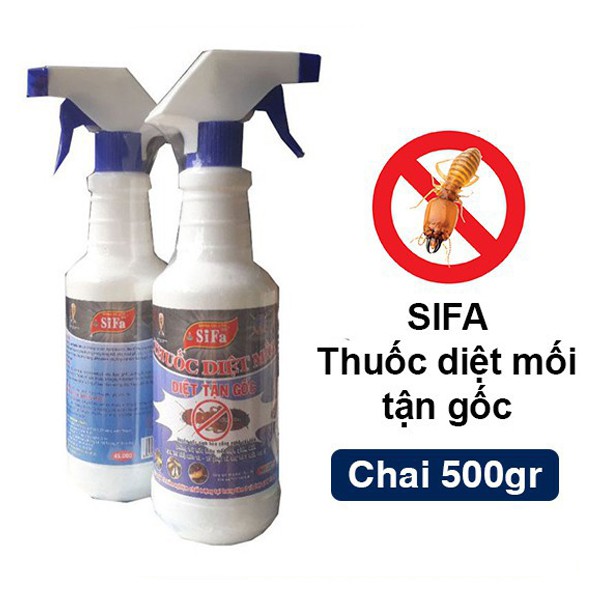 Sifa - Thuốc Xịt Diệt Mối Tận Gốc Tiện Dụng 500Gr/ Thuốc Diệt Mối Dạng Xịt