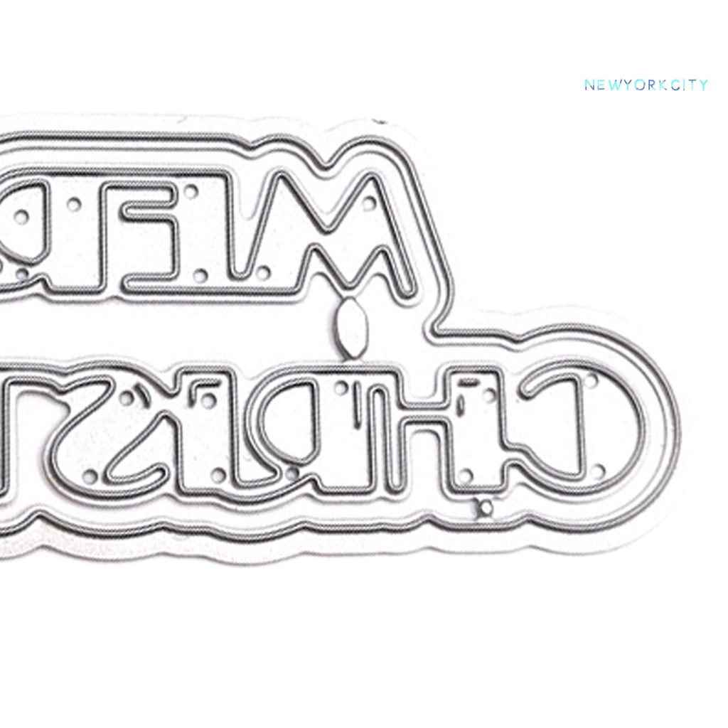 Khuôn Thép Carbon Cắt Hình Trang Trí Album Ảnh Giáng Sinh