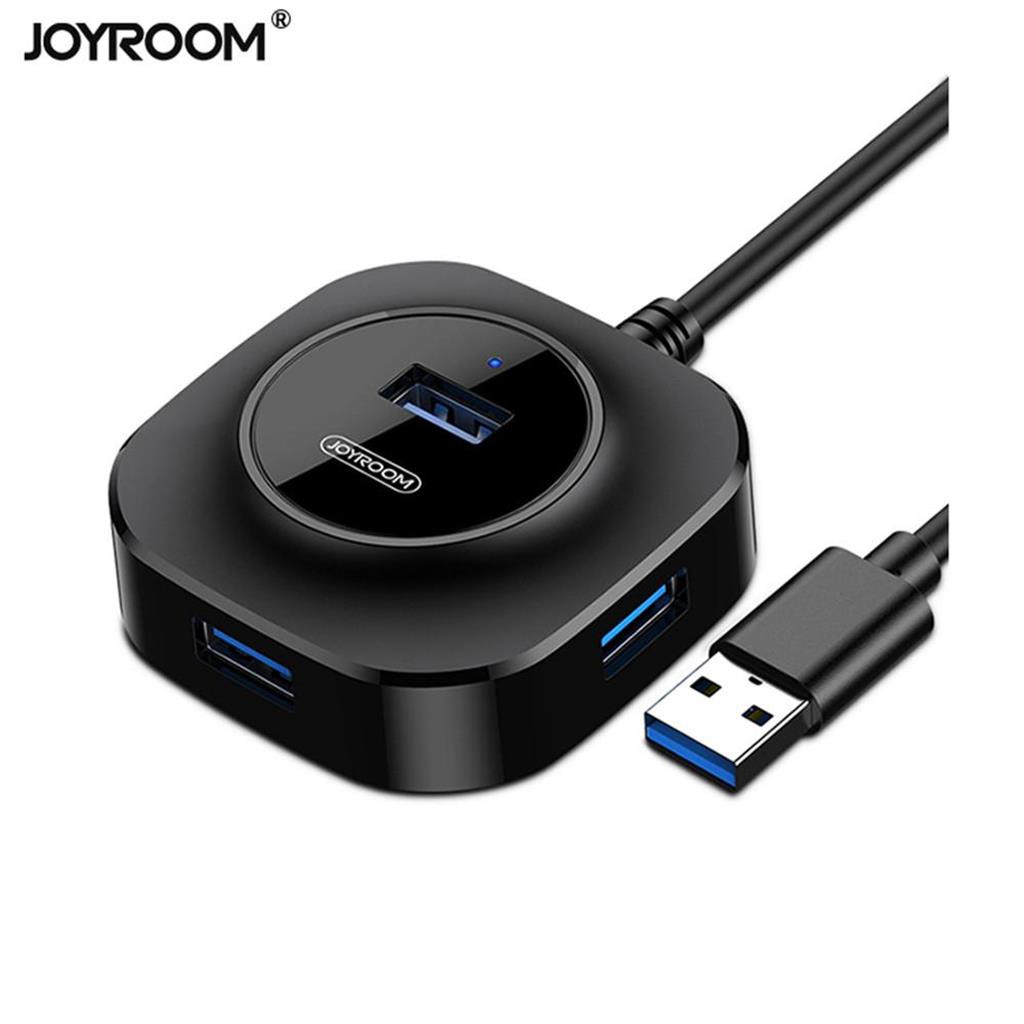 Bộ Chia 4 Cổng USB OTG Earldom HUB03-JOYROOM - THIẾT BỊ KẾT NỐI ĐIỆN THOẠI VỚI BÀN PHÍM VÀ CHUỘT CHƠI GAME MOBILE