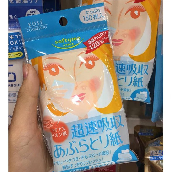 Giấy thầm dầu Kose 150 miếng