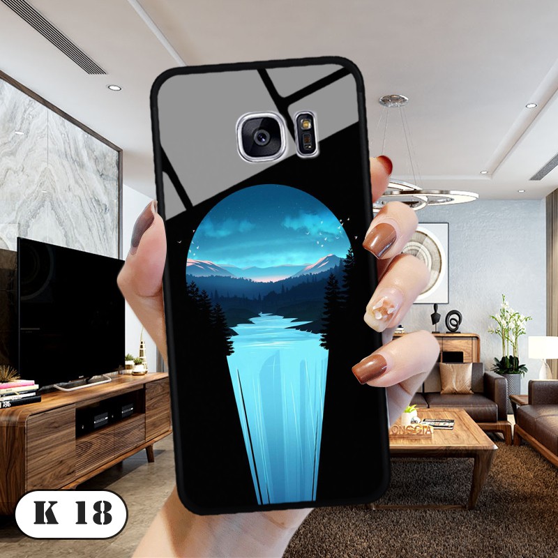 Ốp lưng kính 3D cao cấp Samsung Galaxy S7/ S7 Edge