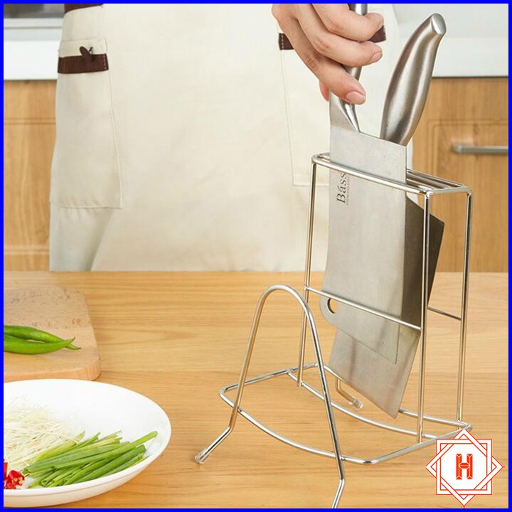 Giá để dao thớt inox tiện dụng nhà bếp { H }