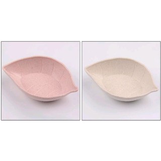 DĨA LÚA MÌ HÌNH CHIẾC LÁ 11CM X 7CM X 2.5CM