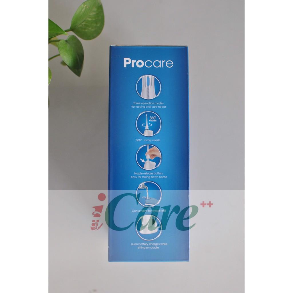 [CHÍNH HÃNG, BẢO HÀNH 1 NĂM] MÁY TĂM NƯỚC PROCARE KHÔNG DÂY KHD13