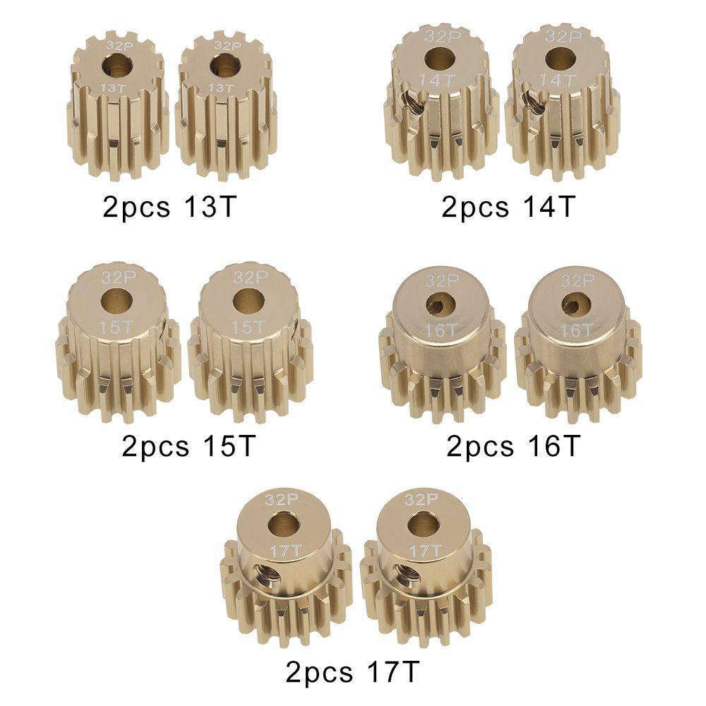 Bánh Răng Pinion Chất Lượng Cao LUOL 3.175MM 13T 14T 15T 16T 17T Cho Mô Hình Xe Hơi
