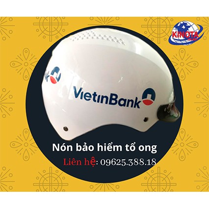 MŨ BẢO HIỂM IN LOGO GIÁ RẺ CHẤT LƯỢNG