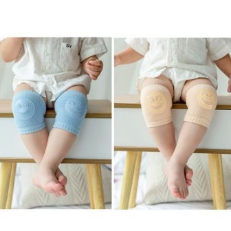 Miếng đệm bảo vệ đầu gối khuỷu tay bảo vệ bằng bông thoáng khí chống trượt unisex cho trẻ