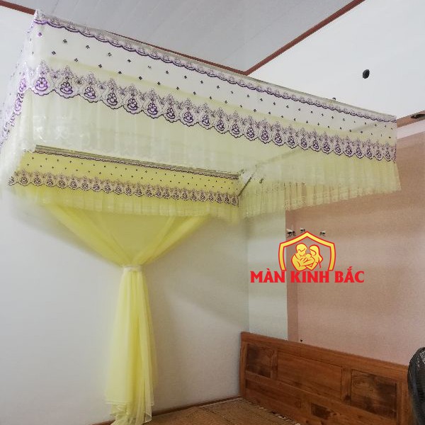 Màn khung vuông tuyn lạnh M6x2m  - không kèm khung