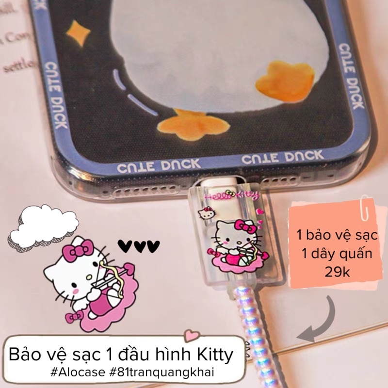 Bảo vệ đầu sạc hình dễ thương