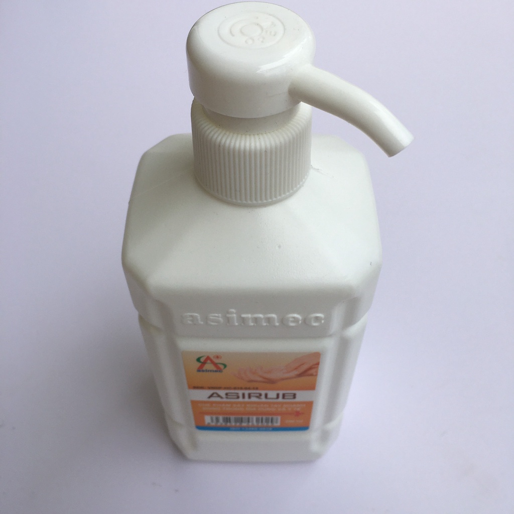 Nước Rửa Tay Khô Sát Khuẩn ASIRUB , Dung dịch sát khuẩn tay nhanh Asirub - Chai 500ml | BigBuy360 - bigbuy360.vn