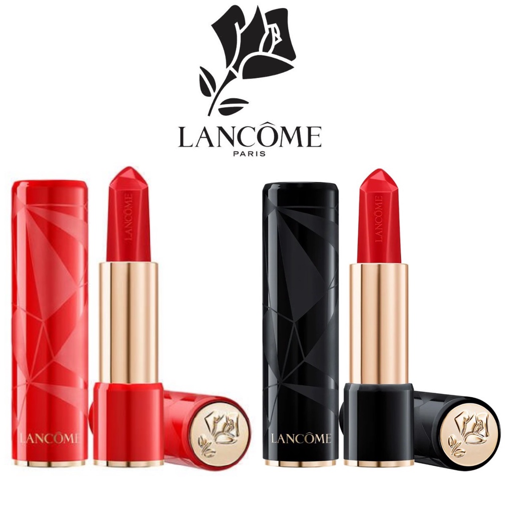 Lancome son lì matte l'absolu rouge ruby cream satin rubiez cherry màu đỏ hồng cam 01 121 295 473 525 912 limited