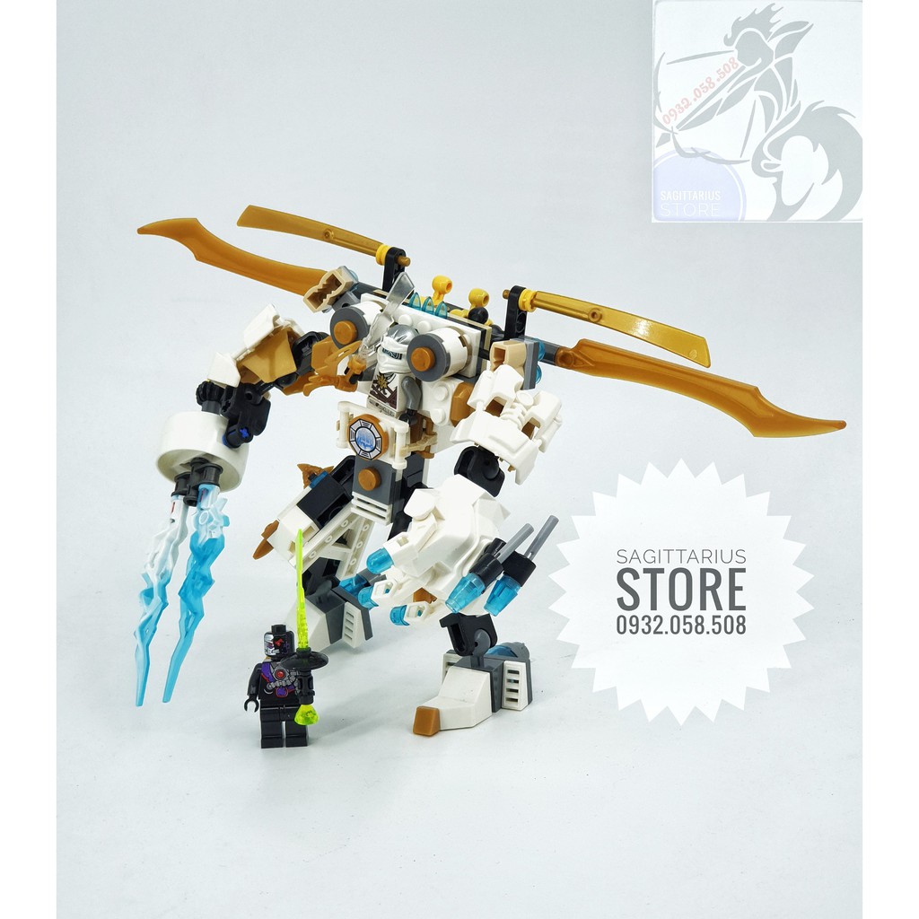 Lego Zimo Lắp Ráp Robo Ninja - ZM1800A