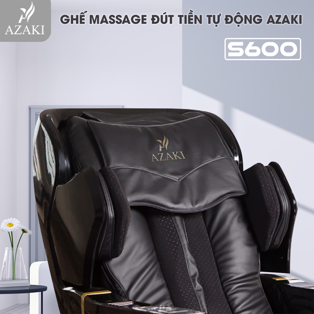 Ghế Massage Toàn Thân Cao Cấp 4D AZAKI S600 - Bảo hành Chính hãng