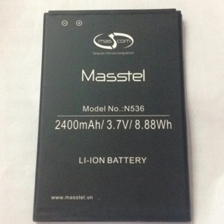 Pin masstel N536 chính hãng bảo hành 1 tháng