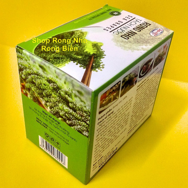 Rong nho tách nước Sea Việt (Nở gấp 10 lần kích thước ban đầu) Hộp 220g 11 gói | BigBuy360 - bigbuy360.vn