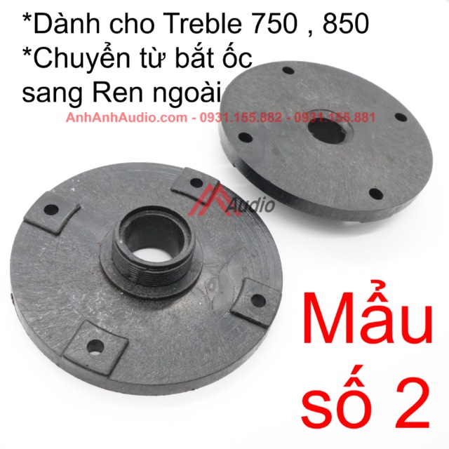 NỐI HỌNG LOA TREBLE , 02 CÁI MẶT BÍCH NỐI HỌNG LOA