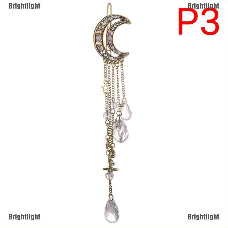 Kẹp Tóc Hình Mặt Trăng Thời Trang Thanh Lịch Cho Nữ