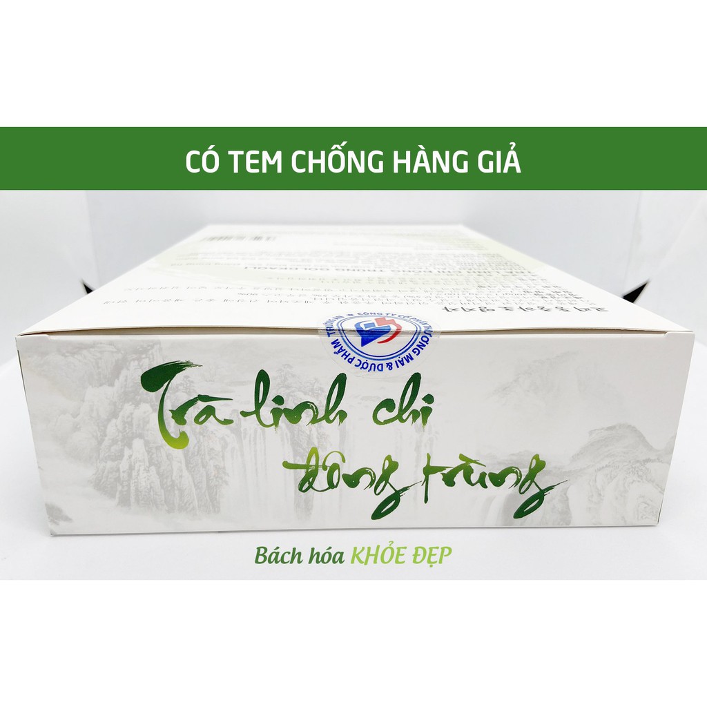 Trà Linh Chi Đồng Trùng Hạ Thảo GoldKaoli 100 gói - Tăng sức đề kháng, bồi bổ cơ thể | BigBuy360 - bigbuy360.vn