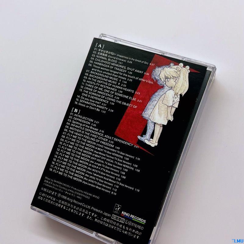 Băng Âm Thanh Nguyên Bản Evaangelion iii z01 Không. Bộ Sưu Tập Băng cassette 2 Màu Phiên Bản Giới Hạn t0709