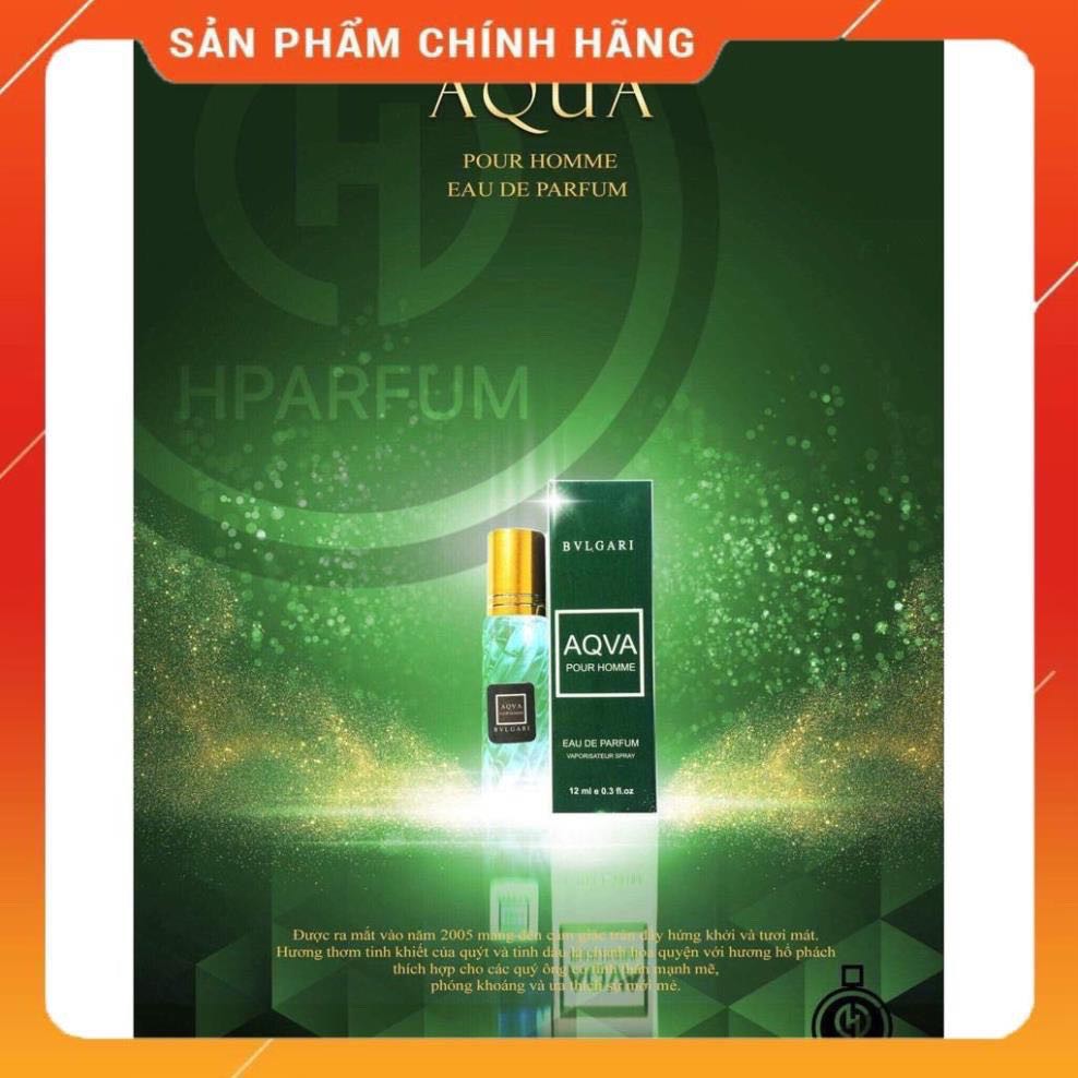 Nước hoa BVL AQVA 12ml [Hparfum Chính hãng]